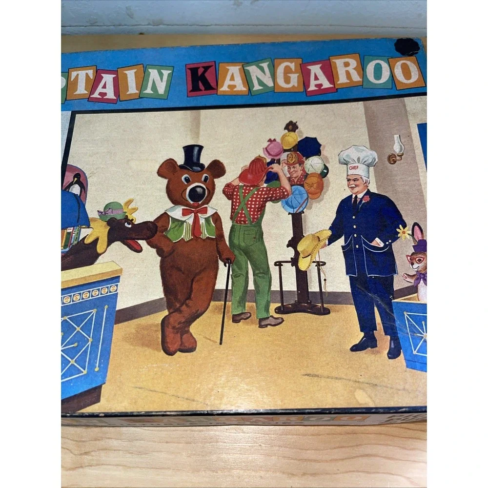 Rare Captain Kangaroo puzzle 1560.‎ Complete in box Vintage